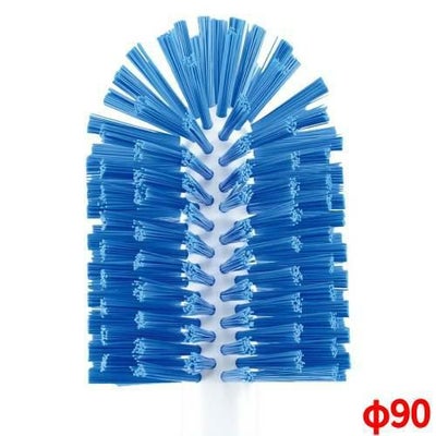 ブラシ 【ヴァイカン ビンクリーナー ハードタイプ 5380-90 ブルー】 / φ90×160 /【グループA】