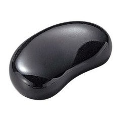 箸置 【黒 そら豆箸置】 幅50mm×奥行28mm×高さ10mm【グループB】【プロ用】