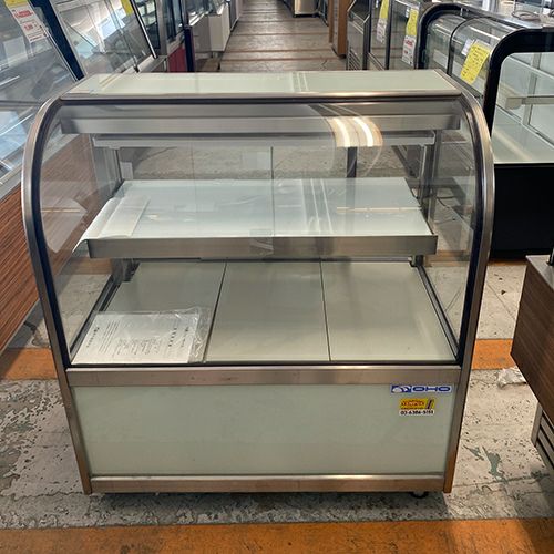 【業界最長1年保証】【中古】対面ショーケース (庫内温度:8-15度) 大穂製作所 OHGU-Sh-900B 幅900×奥行500×高さ995 【送料別途見積】【製菓製パン堺センター在庫】
