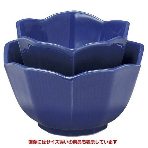 小鉢 ルリ 桔梗型小鉢(大)