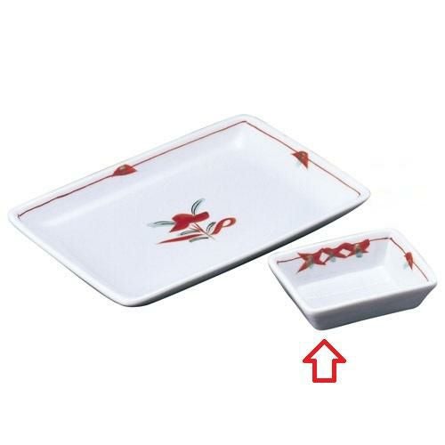 千代口 吉兆赤絵 角千代口