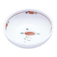 小鉢 【赤絵丸菊 丸鉢】 高さ32mm×直径:114【グループB】【プロ用】