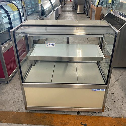 【業界最長1年保証】【中古】対面冷蔵ショーケース 大穂製作所 OHGU-SRAf-900B 幅900×奥行450×高さ995 【送料別途見積】【製菓製パン堺センター在庫】