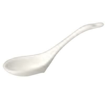 アミューズスプーン＿マットホワイト