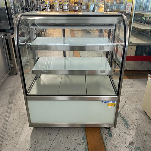 【業界最長1年保証】ケーキショーケース 大穂製作所 OHGU-Tf-900B 幅900×奥行500×高さ1150 【製菓製パン堺センター在庫】