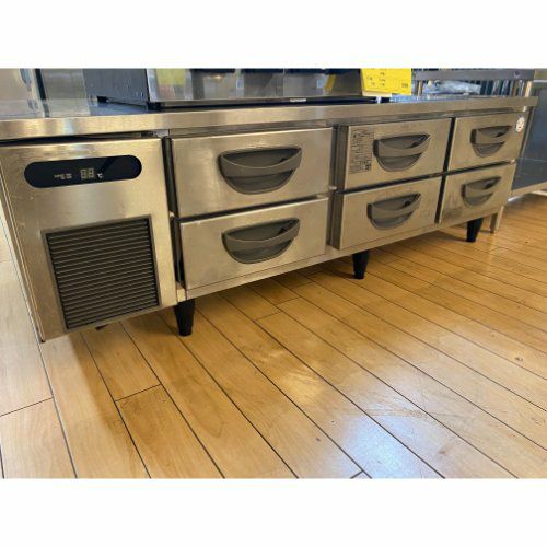 中古】冷蔵ドロワーコールドテーブル フクシマガリレイ(福島工業) YDW