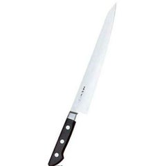 堺孝行作(日本鋼・ツバ付) 筋引 21cm
