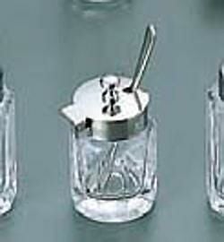 #80 喋番式 辛子入れ ガラス製