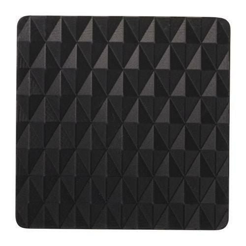 ダイヤカットコースター 角型 BLACK (10P)