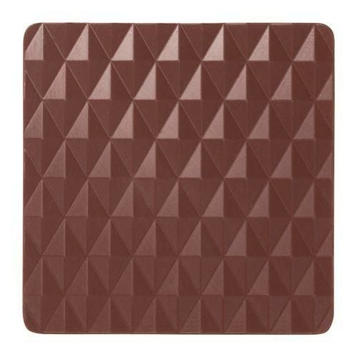 ダイヤカットコースター 角型 BROWN (10P)