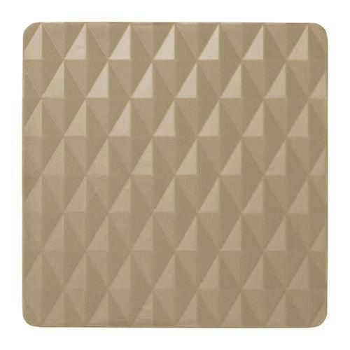ダイヤカットコースター 角型 GRAY (10P)