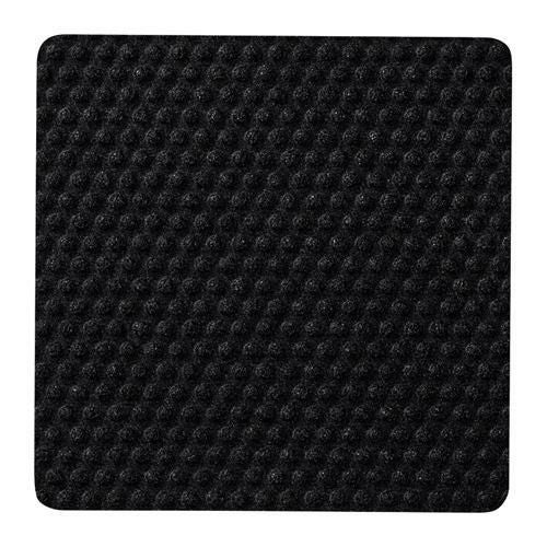 #94 吸水コースター 角 ブラック (10P)