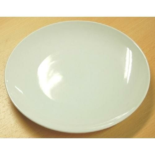 【飲食店定番】TB 白 メタ皿 9吋（23.8cm） 20入