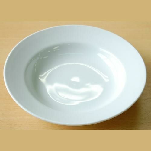 【飲食店定番】TB 白 リムスープ皿 9吋/20入食器//小物送料対象商品