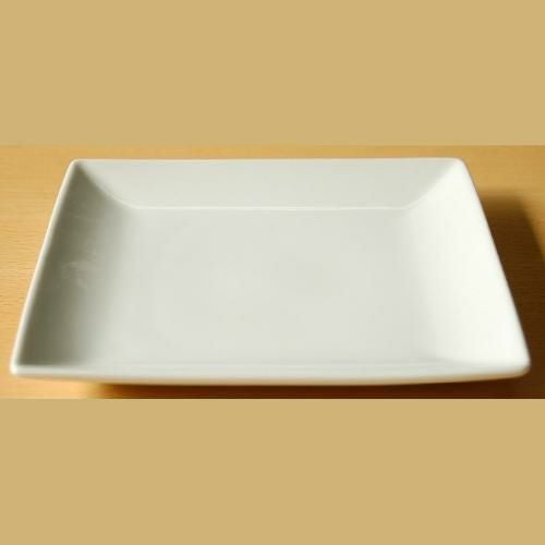 【飲食店定番】TB LAPIS 正角皿 白 17cm/1入