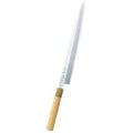 正本 本霞(玉白鋼)柳刃庖丁 36cm KS0436