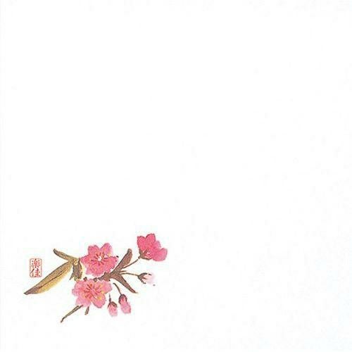 耐油懐敷 18角 桜(100枚入) 縦18×横18(cm)