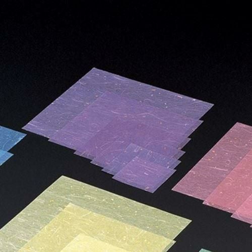 金箔紙ラミネート 紫 30角(500枚入)   縦30×横30(cm)