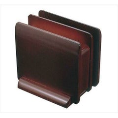 木製 ナフキン&メニュースタンド ブラウン(15242)