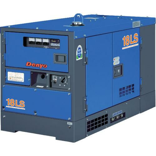 デンヨー 防音型ディーゼルエンジン発電機 15/18kVA（50/60Hz）/TLG18LSY