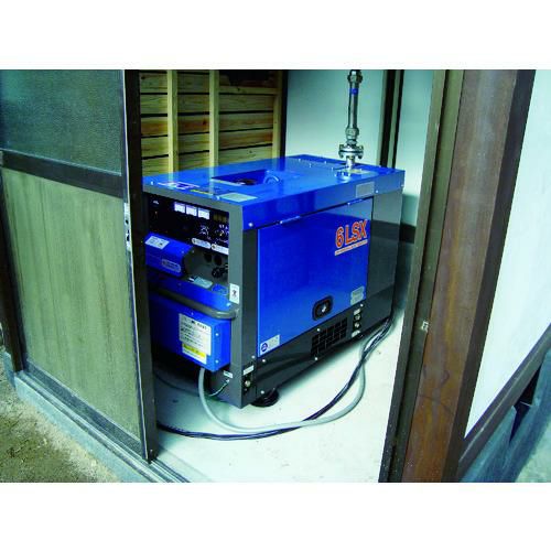 デンヨー 防音型ディーゼルエンジン発電機 6.5/7.5kVA（50/60Hz）/TLG7.5LSK