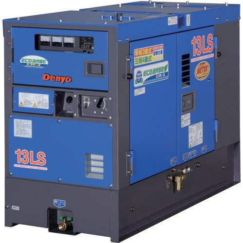 デンヨー 防音型ディーゼルエンジン発電機 6.5/7.5kVA（50/60Hz）/TLG7