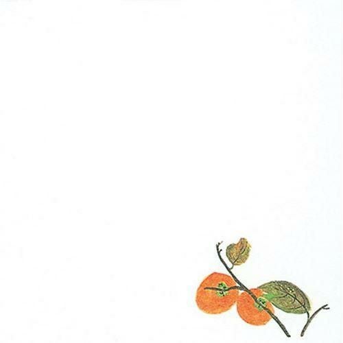 耐油懐敷 15角 柿(100枚入) 縦15×横15(cm)