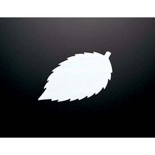 耐油天紙 木の葉(100枚入) 縦11×横19.5(cm)