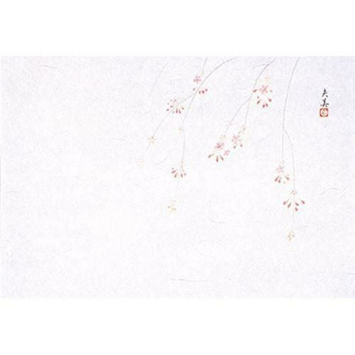 萬寿 しだれ桜(100枚入) 縦26.5×横39(cm)