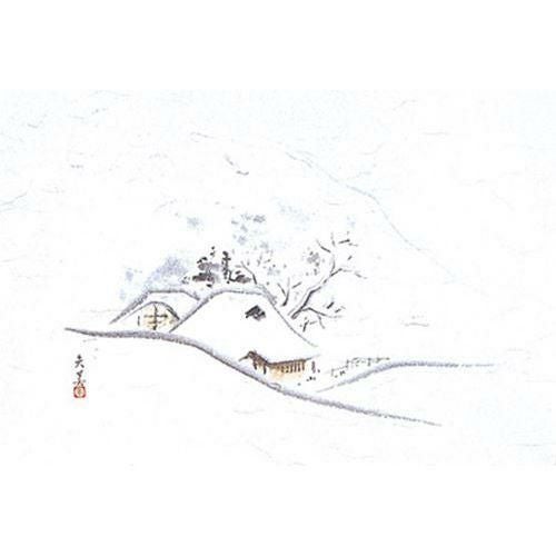 萬寿 冬景色(100枚入) 縦26.5×横39(cm)