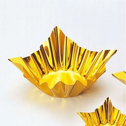 旬彩の器 双金(大)(200枚入) 縦16.5×横16.5×高8.5(底径φ10.5)(cm)