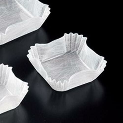 旬彩の器 角 雲龍白 13×13(300枚入)