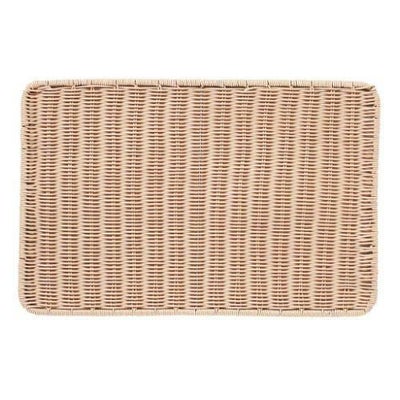 樹脂バスケットシリーズ［プリート］ すのこ DS113 56型 ナチュラル 【同梱グループA】