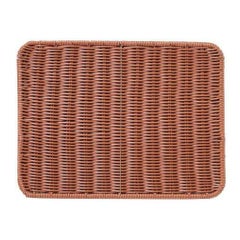 樹脂バスケットシリーズ［プリート］ すのこ DS113 40型 ブラウン 【同梱グループA】