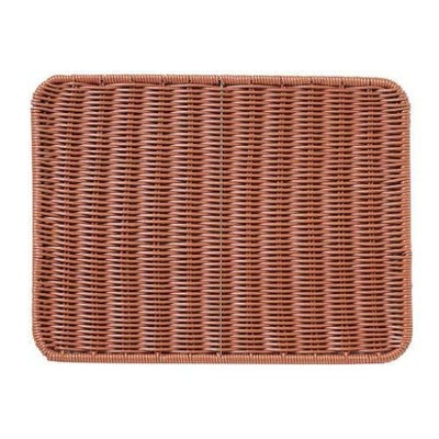 樹脂バスケットシリーズ［プリート］ すのこ DS113 40型 ブラウン 【同梱グループA】