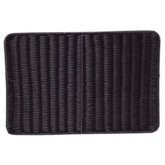 樹脂バスケットシリーズ［プリート］ すのこ DS113 56型 ブラック 【同梱グループA】