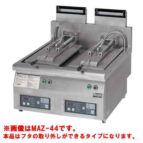 業務用/新品】【マルゼン】ガス自動餃子焼器 フタ取り外しタイプ MAZ 