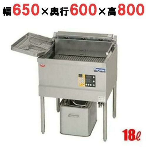 MEF-T27B 【マルゼン】 電気天ぷらフライヤー 18L 幅650×奥行600×高さ800(mm)
