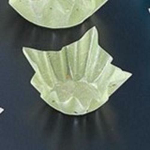 旬彩の器 金銀雲龍(小)緑(3,600枚入) 縦9.5×横9.5×高5(底径φ5.5)(cm)