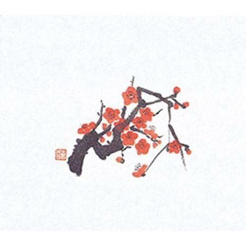 鮮度保持紙(大) 紅梅(100枚入) 縦16.5×横18.5(cm)