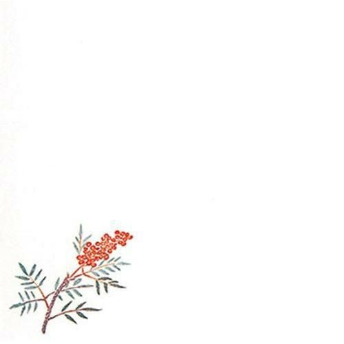 耐油懐敷 12角 南天(100枚入) 縦12×横12(cm)