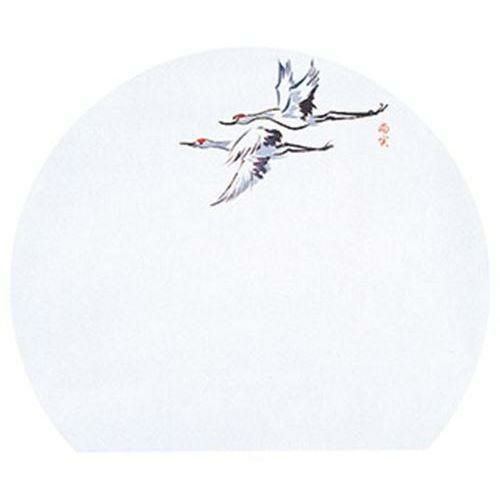 富久寿尺三半月 鶴(100枚入) 縦31×横36.5(cm)