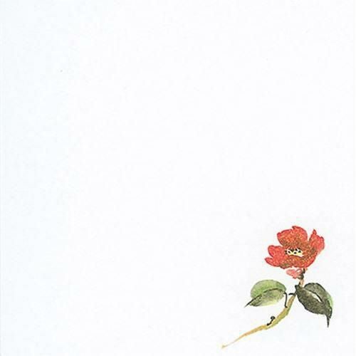 耐油懐敷 15角 椿(100枚入) 縦15×横15(cm)