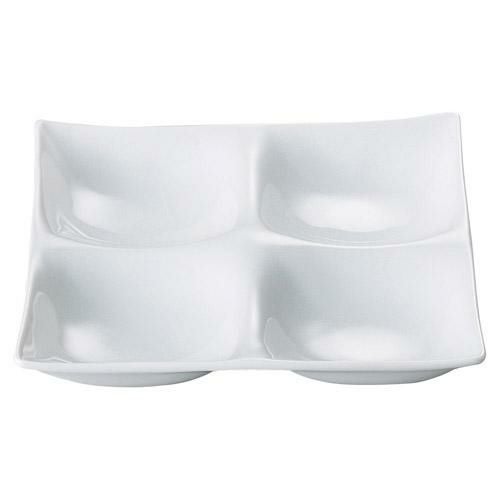 皿 コワケ 4ツ仕切皿/洋食器