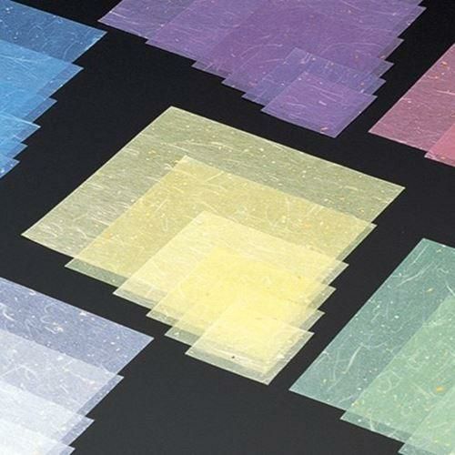 金箔紙ラミネート 黄 25角(500枚入)   縦25×横25(cm)