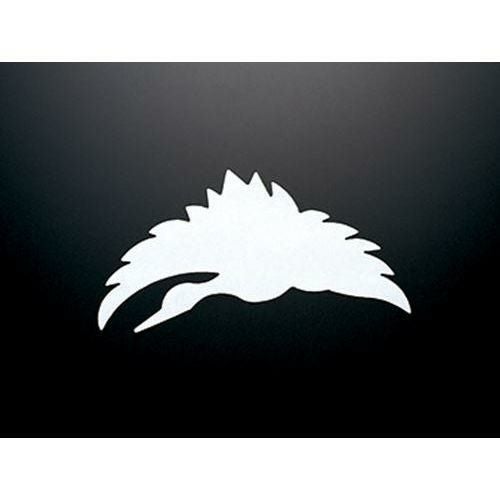 耐油天紙 鶴(100枚入) 縦15×横24(cm)