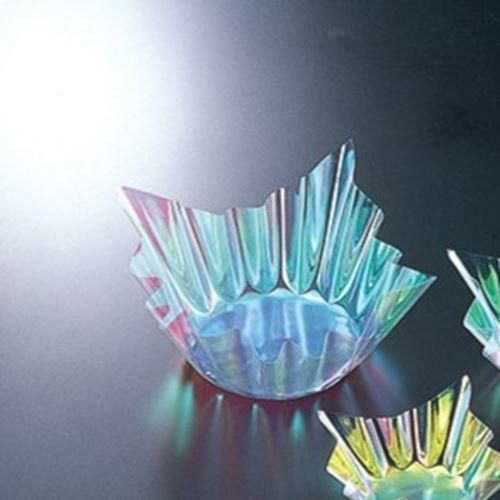 旬彩の器 オーロラ(大)(200枚入) 縦16.5×横16.5×高8.5(底径φ10.5)(cm)