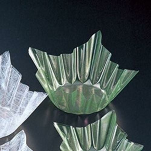 旬彩の器 雲龍(大)緑(200枚入) 縦16.5×横16.5×高8.5(底径φ10.5)(cm)