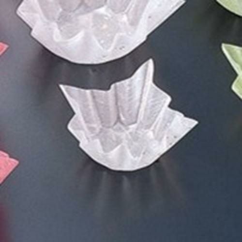 旬彩の器 金銀雲龍(小)白(300枚入) 縦9.5×横9.5×高5(底径φ5.5)(cm)