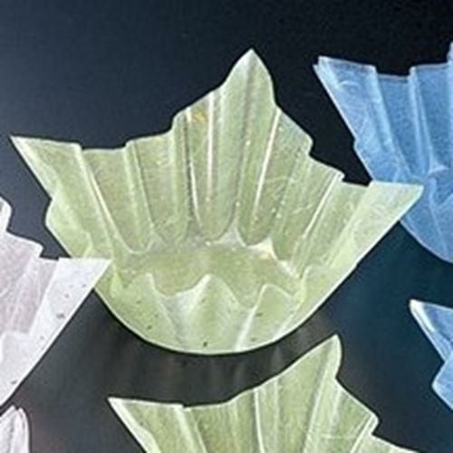 旬彩の器 金銀雲龍(大)緑(200枚入) 縦16.5×横16.5×高8.5(底径φ10.5)(cm)